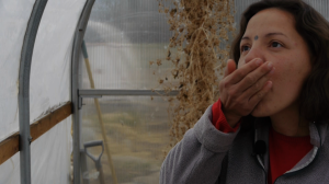 Marleny puts seeds under her tongue..."Ringing Cedars"
