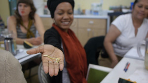 Sheree Brown attends Seed School at Native Seeds/SEARCH.